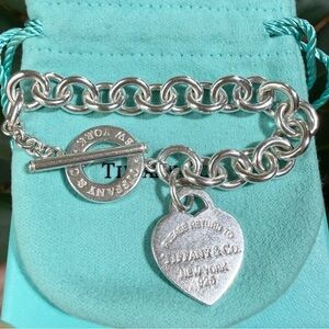 ❤️ Tiffany & Co. Heart Tag Toggle Bracelet